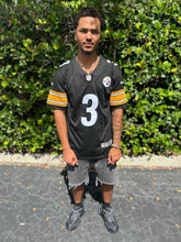 Load image into Gallery viewer, Russell Wilson Black Pittsburgh Steelers Jersey