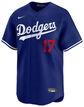 Load image into Gallery viewer, Los Angeles Dodgers Shohei Ohtani #17 Royal Limited Jersey