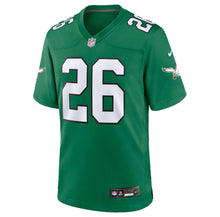 Load image into Gallery viewer, Saquon Barkley Kelly Green Alternate Philadelphia Eagles Jersey