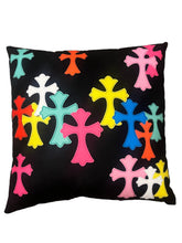 Load image into Gallery viewer, Chrome Heart Crosses Pillow