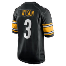 Load image into Gallery viewer, Russell Wilson Black Pittsburgh Steelers Jersey