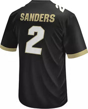 Load image into Gallery viewer, Shedeur Sanders #2 Black Colorado Buffaloes Jersey