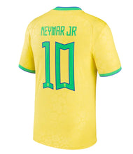 Load image into Gallery viewer, Neymar Jr. Brazil National Team Nike 2022/23 Home Breathe Stadium Jersey