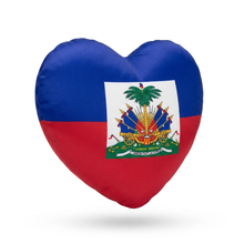 Cargar imagen en el visor de la galería, Haiti Heart Shape Pillow