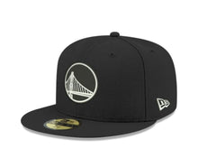 Load image into Gallery viewer, Gloden State Warriors Black & White 59FIFTY Fitted