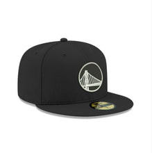 Load image into Gallery viewer, Gloden State Warriors Black & White 59FIFTY Fitted
