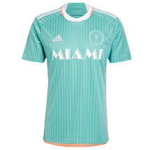 Cargar imagen en el visor de la galería, Inter Miami CF Lionel Messi adidas Aqua 2024 Archive Player Jersey
