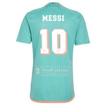 Cargar imagen en el visor de la galería, Inter Miami CF Lionel Messi adidas Aqua 2024 Archive Player Jersey
