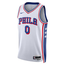 Load image into Gallery viewer, Tyrese Maxey White Philadelphia 76ers Jersey - Association Edition
