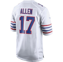 Cargar imagen en el visor de la galería, Josh Allen Buffalo Bills White Game Jersey
