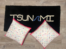 Load image into Gallery viewer, Tsunami Monogram Rainbow Pillow
