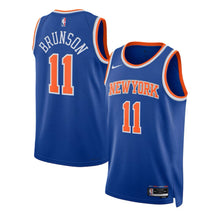 Load image into Gallery viewer, New York Knicks Jalen Brunson Blue Jersey
