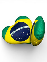 Cargar imagen en el visor de la galería, Brazil Custom Heart Shape Pillow
