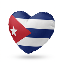 Cargar imagen en el visor de la galería, Cuba Heart Shape Pillow
