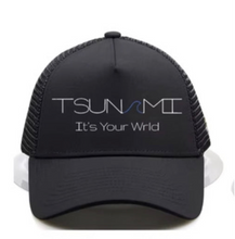Load image into Gallery viewer, Tsunami “Who Did It?” Embroidered Trucker Hat
