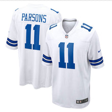 Load image into Gallery viewer, Micah Parsons Dallas Cowboys White Game Jersey
