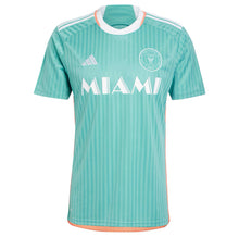 Cargar imagen en el visor de la galería, Inter Miami CF Luis Suarez adidas Aqua 2024 Archive Jersey
