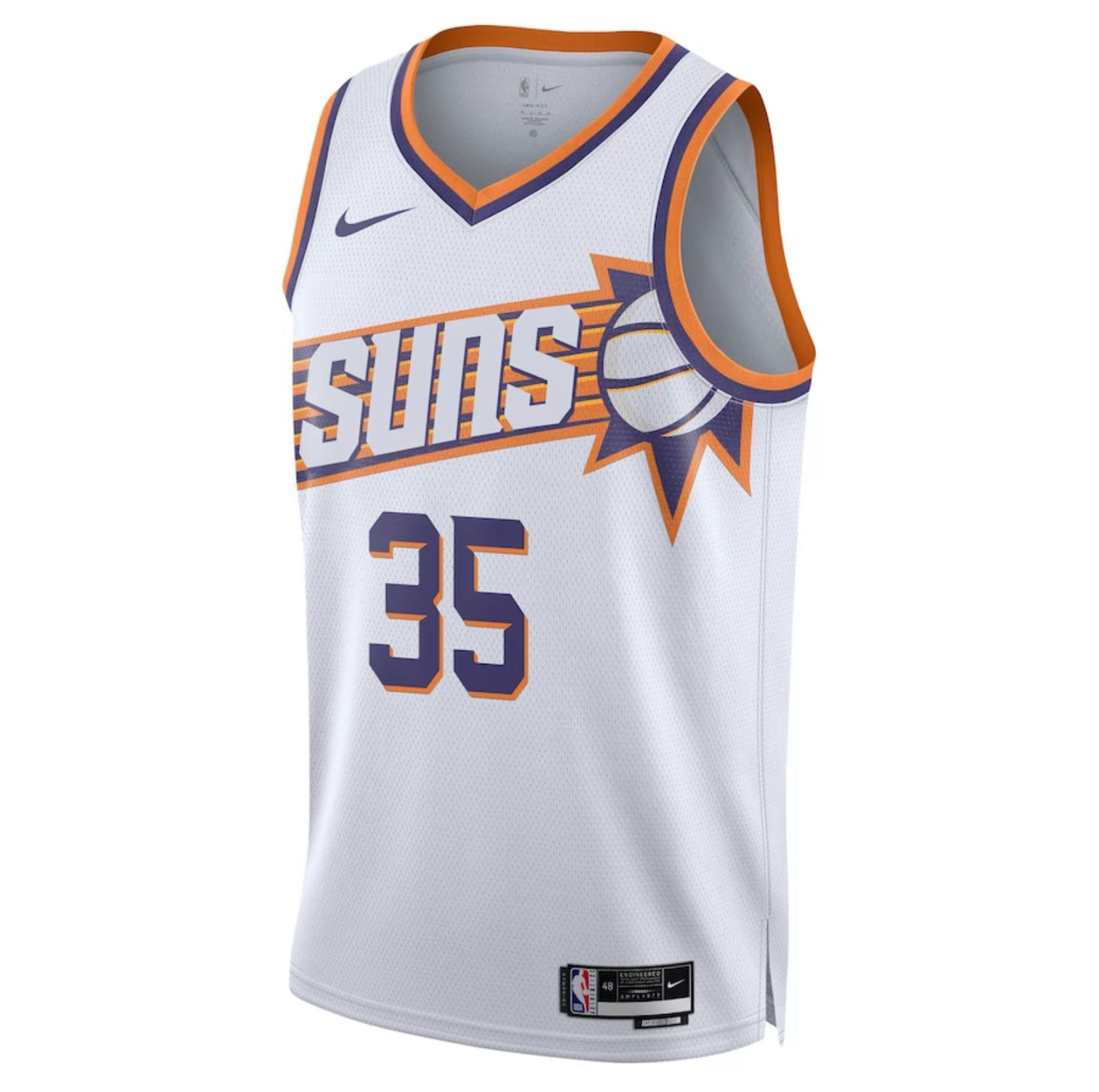 Kevin Durant Phoenix Suns Jersey - Association Edition