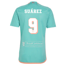 Cargar imagen en el visor de la galería, Inter Miami CF Luis Suarez adidas Aqua 2024 Archive Jersey
