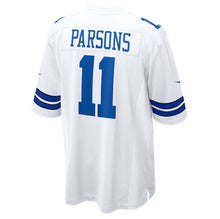 Load image into Gallery viewer, Micah Parsons Dallas Cowboys White Game Jersey
