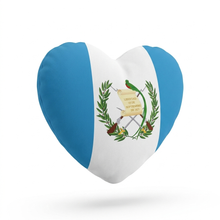 Cargar imagen en el visor de la galería, Guatemala Heart Shape Pillow
