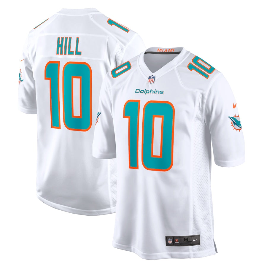Tyreek Hill Miami Dolphins Game Jersey - White