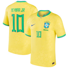 Load image into Gallery viewer, Neymar Jr. Brazil National Team Nike 2022/23 Home Breathe Stadium Jersey
