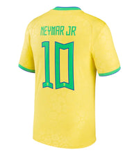 Load image into Gallery viewer, Neymar Jr. Brazil National Team Nike 2022/23 Home Breathe Stadium Jersey

