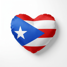 Load image into Gallery viewer, Puerto Rico Heart Shape Pillow

