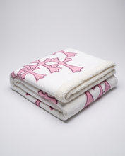 Cargar imagen en el visor de la galería, Chrome Crosses Blanket - Rose
