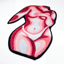 Load image into Gallery viewer, Floral Bodycon Rug
