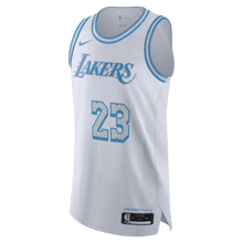 Load image into Gallery viewer, LeBron James Los Angeles Lakers White 20/21 Jersey – City Edition
