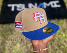 Load image into Gallery viewer, Puerto Rico 2023 World Classic Cream Baseball 59FIFTY Hat
