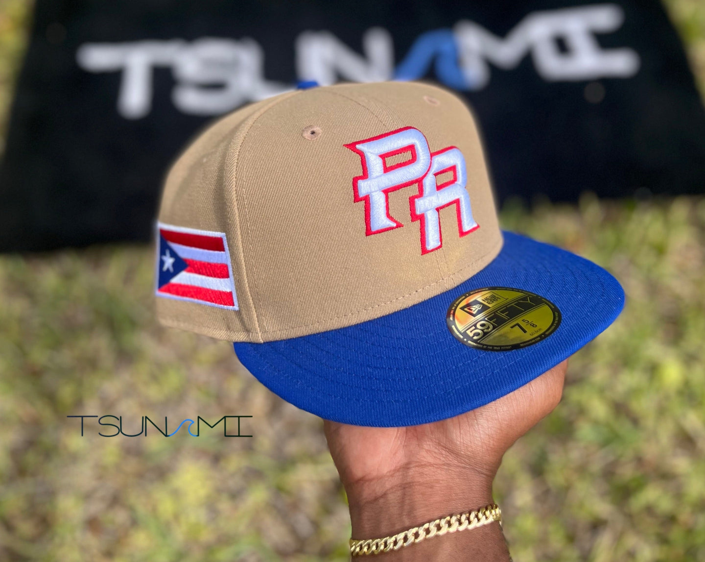 Puerto Rico 2023 World Classic Cream Baseball 59FIFTY Hat